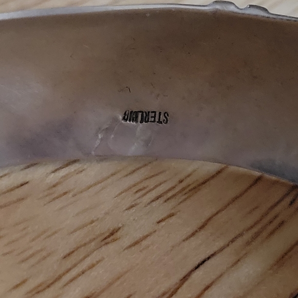 🌟 Collectable Hopi Kokopelli Cuff Sterling and Brass - Picture 12 of 17